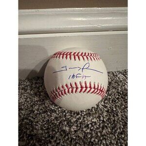 Trevor Hoffman signed HOF 18 autographed OMLB Baseball San Diego Padres Beckett